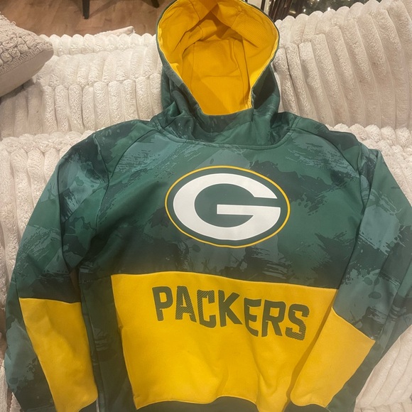 Nfl Apparel Other - Kids Packers Hoodie - Green and Yellow